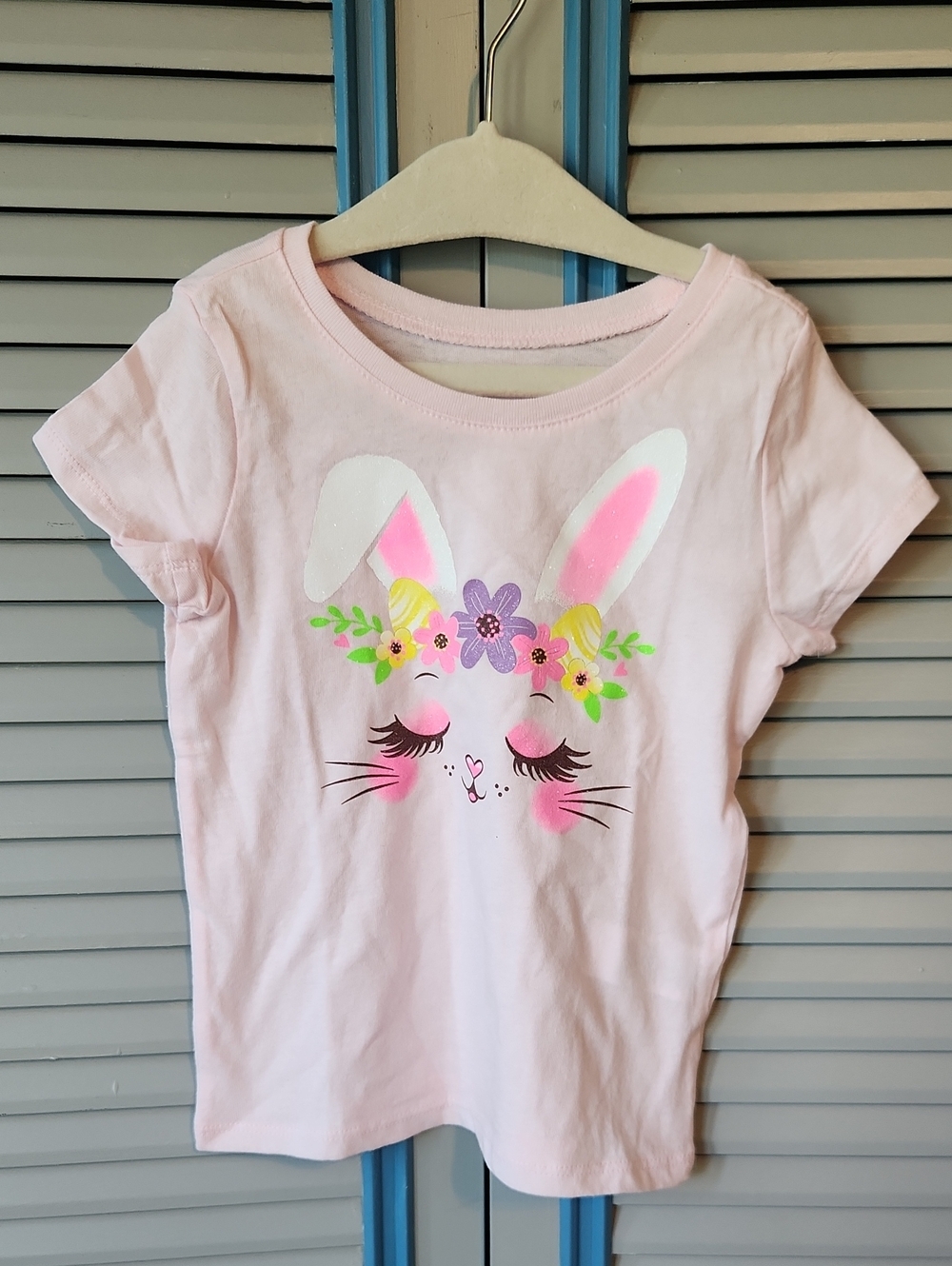 The Children's Place Pink Bunny Graphic T-Shirt